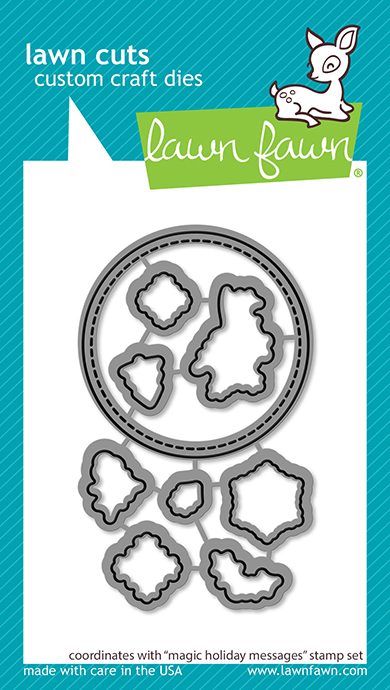 Magic Holiday Messages - Lawn Cuts