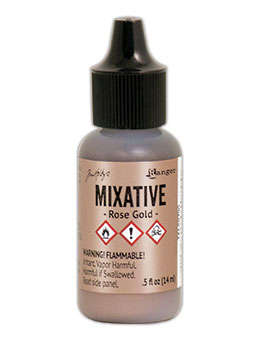 Rose Gold Metallic Mixatives - Alcohol Ink