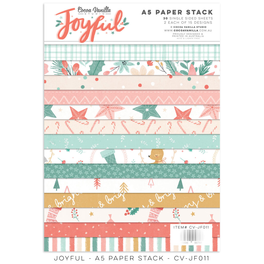 DIN A5 - Paper STACK - JOYFUL