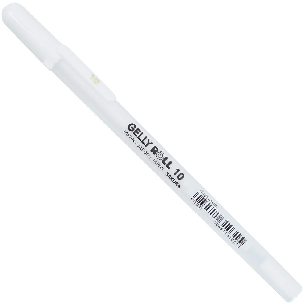 White - Gel Pen - Gelly Roll - Sakura Basic White - Gel Pen - Gelly Roll - Sakura Basic