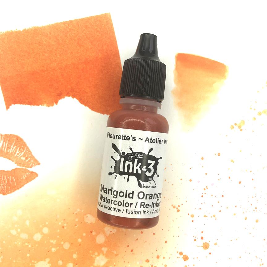 Maigold Orange - Atelier Watercolor ~ Artist Grade Fusion Ink