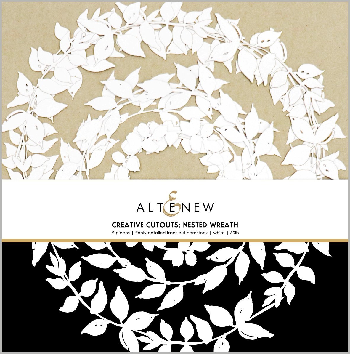 Nested Wreath - Creative Cutouts Nested Wreath - Creative Cutouts