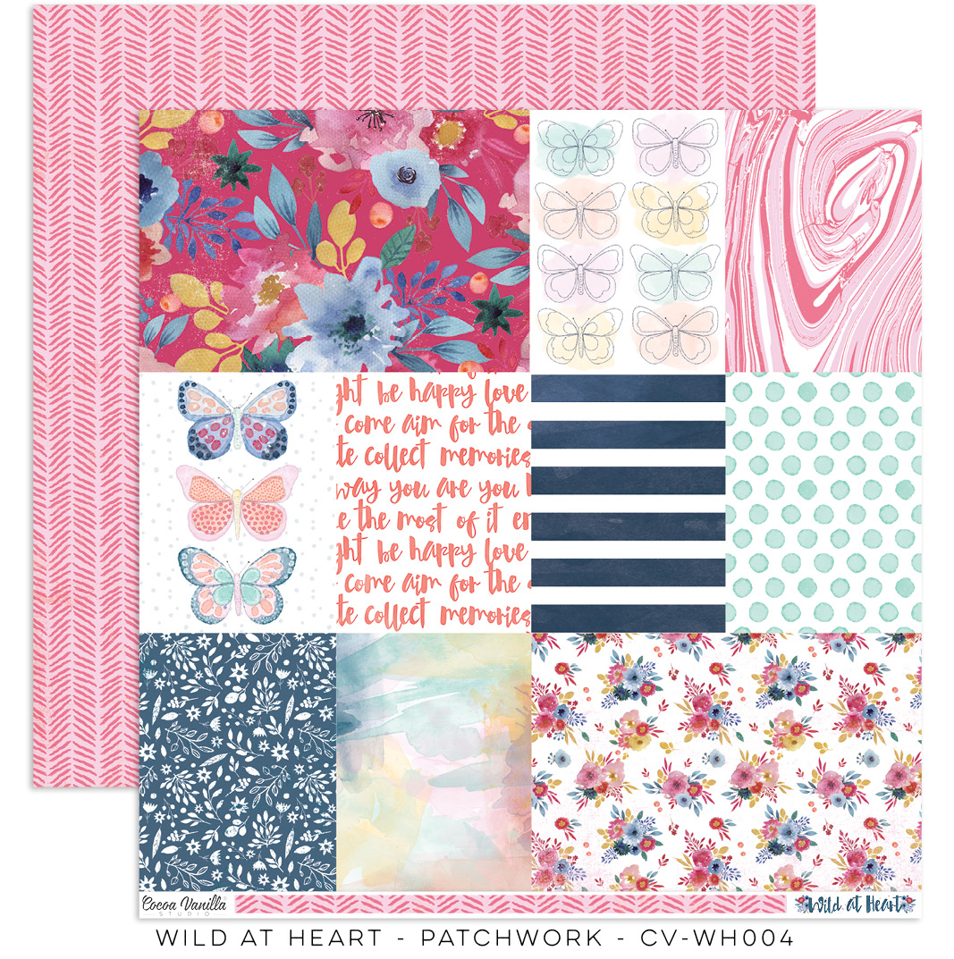 Patchwork - Paper - Wild At Heart Patchwork - Paper - Wild At Heart