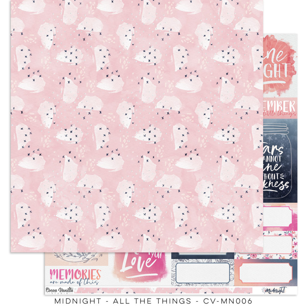 All The Things - Paper - Midnight All The Things - Paper - Midnight