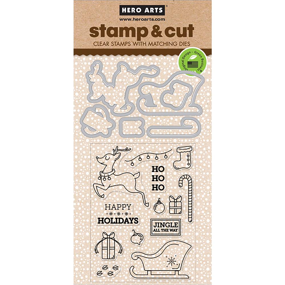 Jingle All The Way - Hero Arts Hero Arts Stamp & Cut