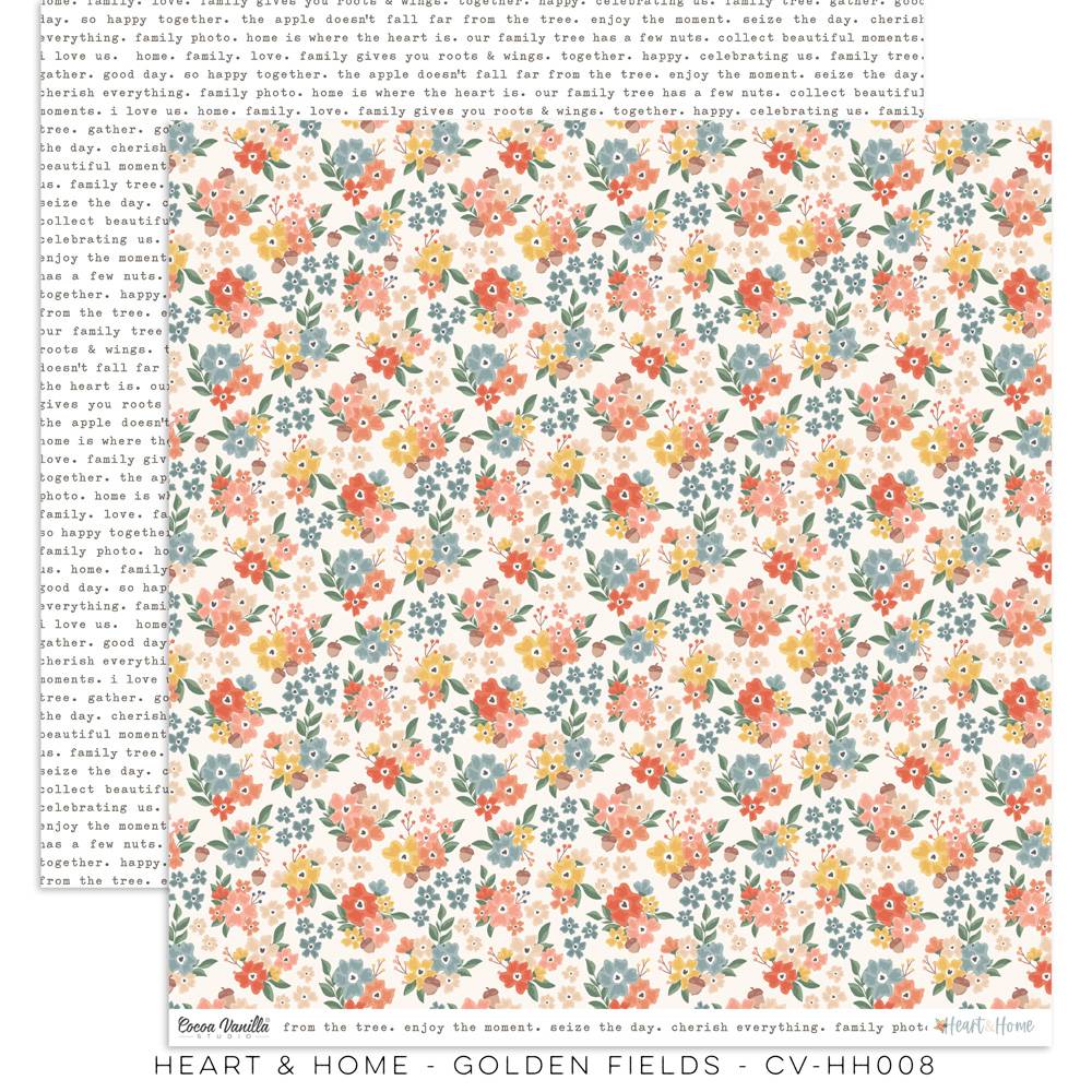 Golden Fields - HEART & HOME - Paper Golden Fields - HEART & HOME - Paper