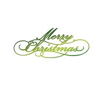Ultimate Crafts Merry Christmas Hotfoil Stamp Ultimate Crafts Merry Christmas Hotfoil Stamp