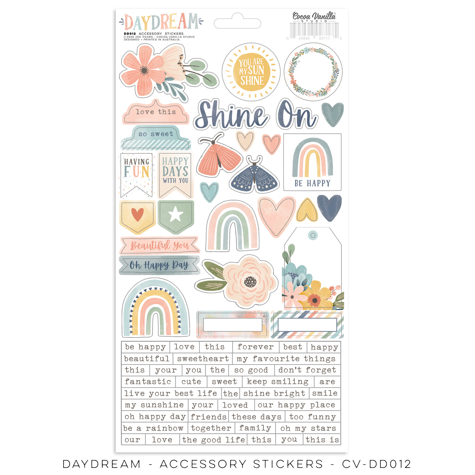 Accessory Stickers - Daydream Accessory Stickers - Daydream