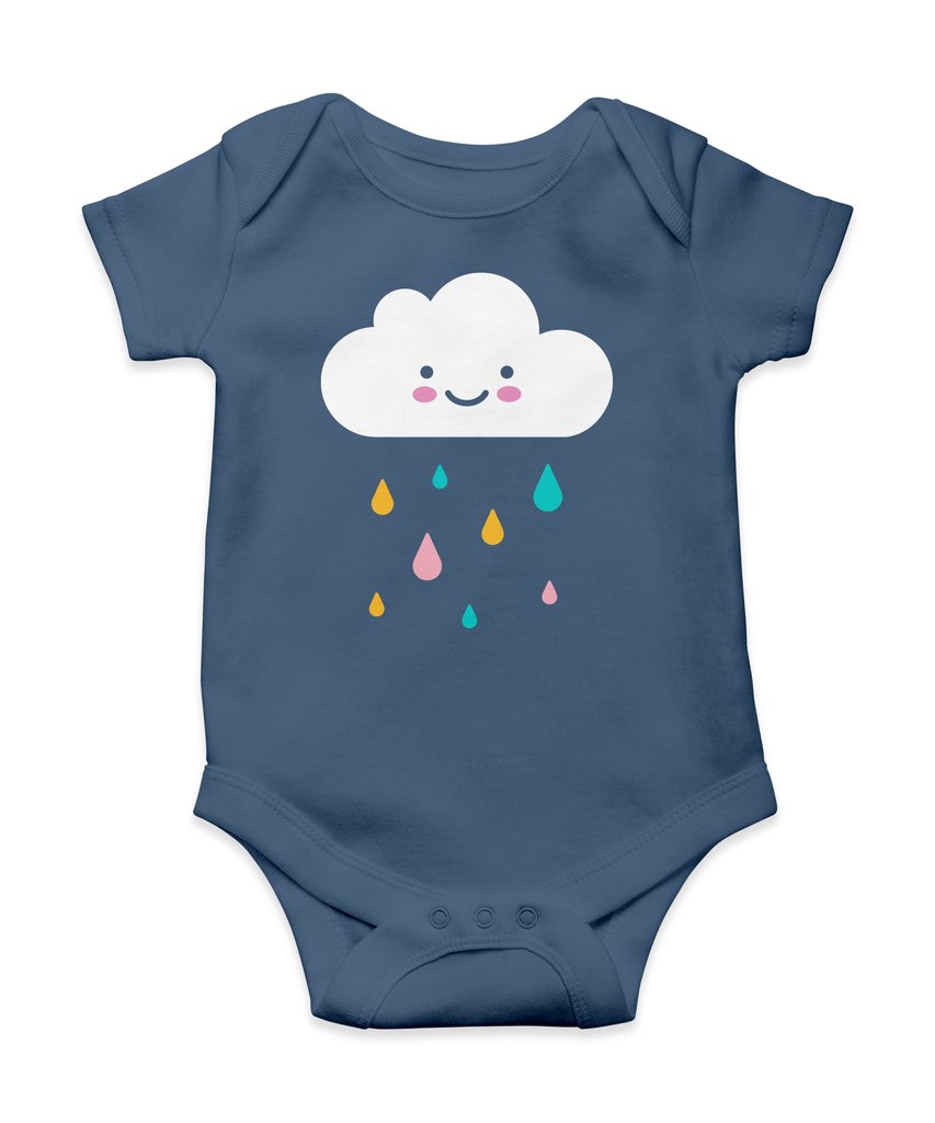 Happy Cloud Onesie - 6 - 12 months