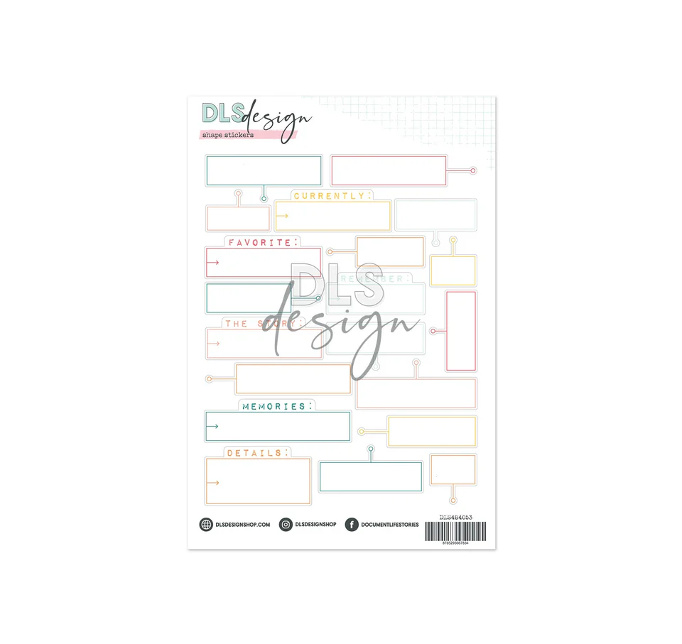 Journaling Stickers - Thirteen Tales Of Summer