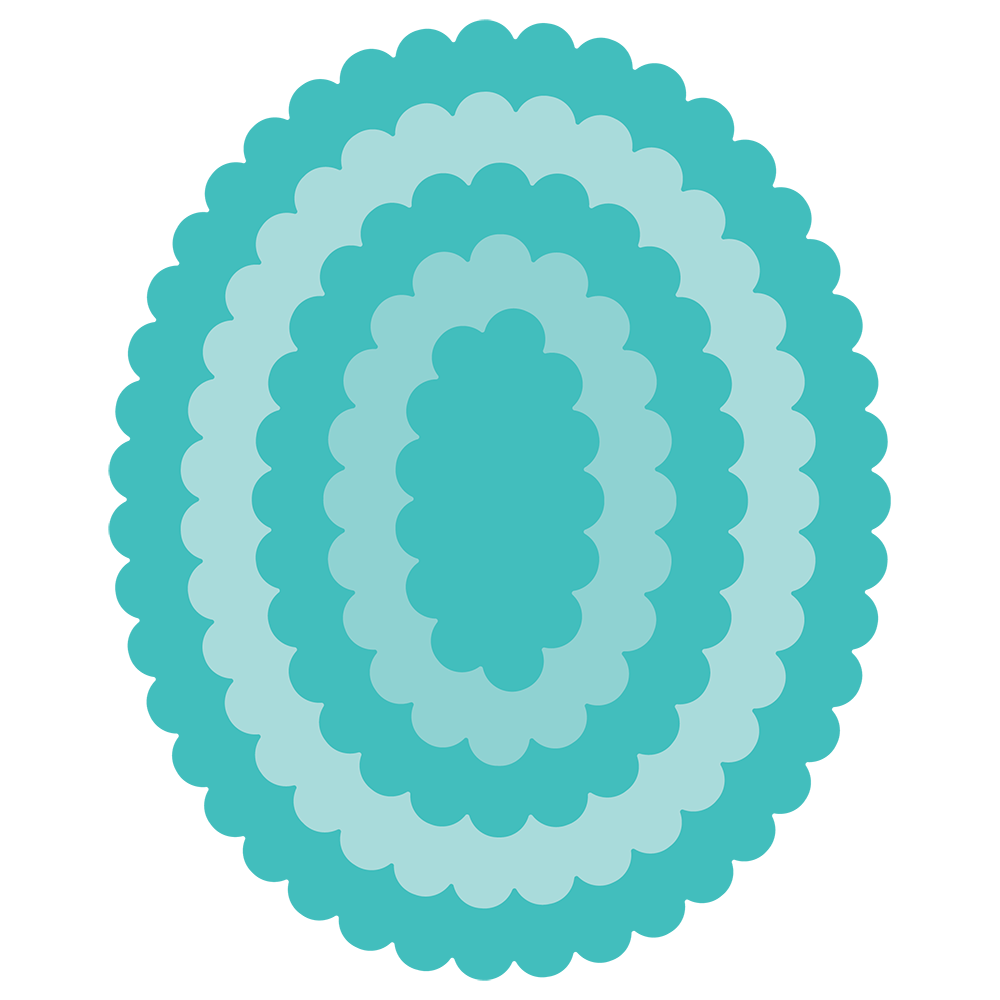 Scallop Ovals - Honey Cuts