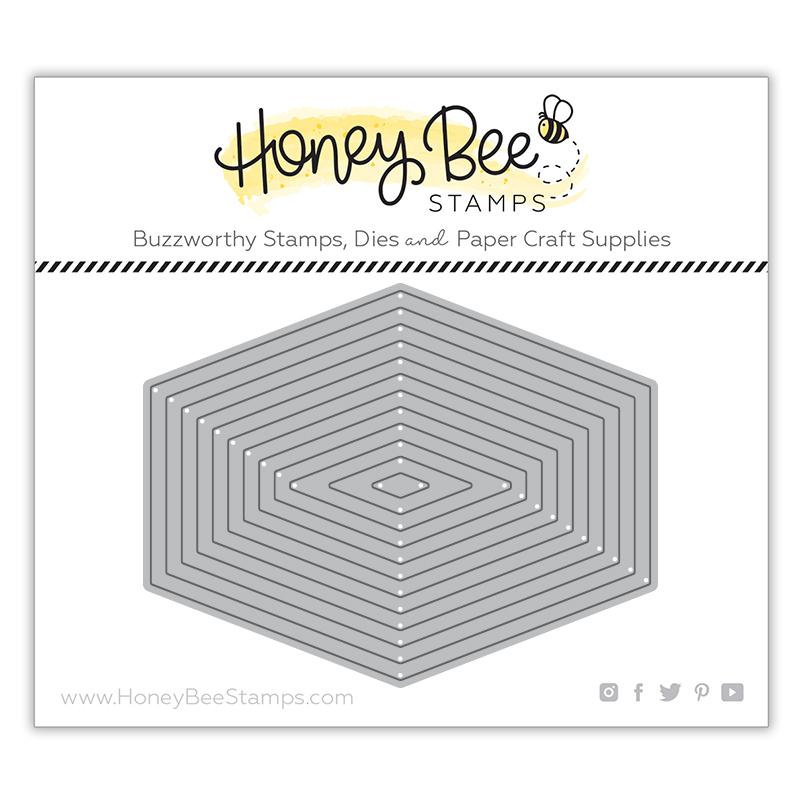 Polygon Thin Frames - Honey Cuts