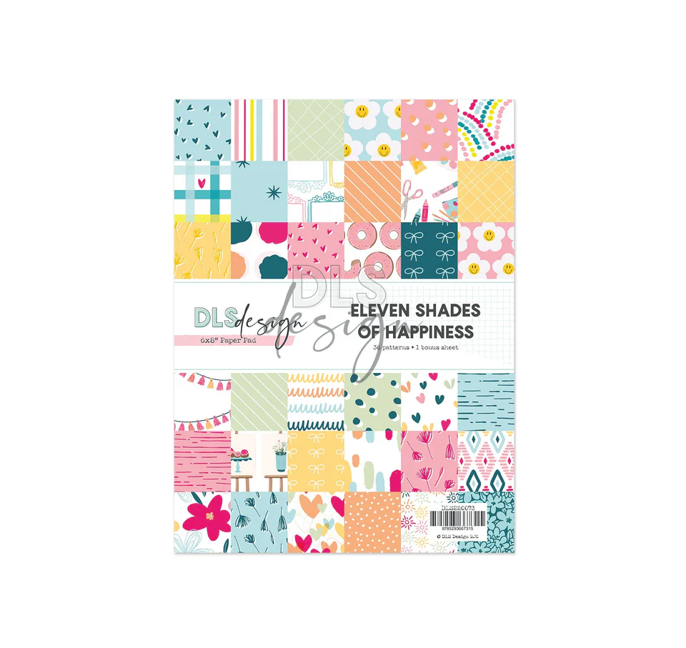 Paper Pad 6X8" - Eleven Shades Of Happiness Paper Pad 6X8" - Eleven Shades Of Happiness
