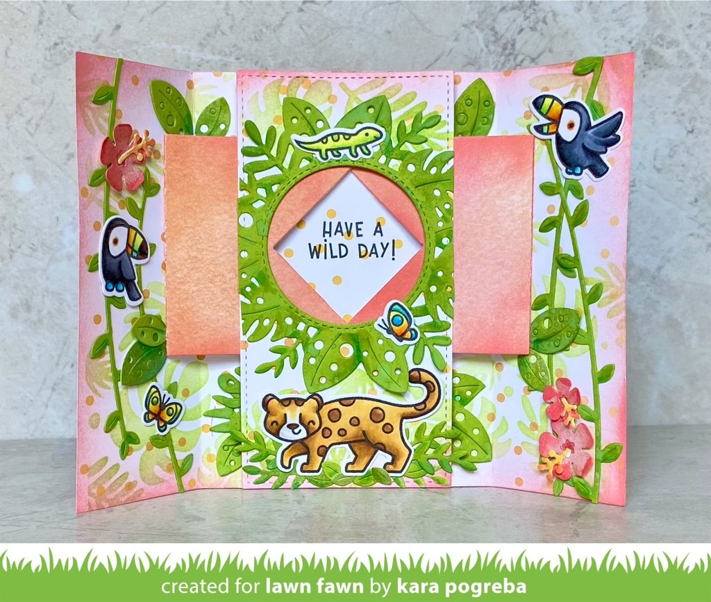 Tropical Leaves - Stencil Tropical Leaves - Stencil