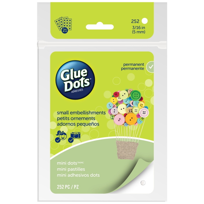 Mini - Glue Dots - Sheets