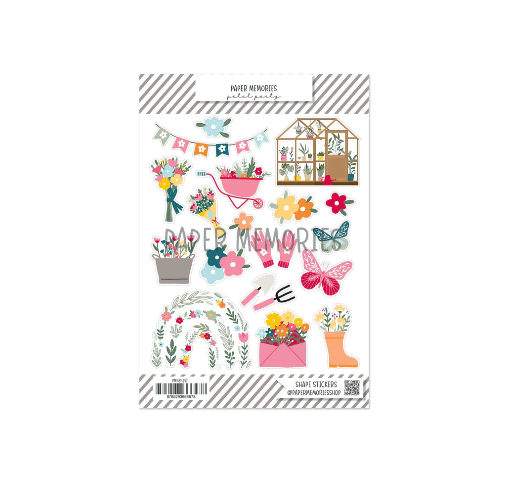 Petal Party - Shape Stickers - Spring Memories Petal Party - Shape Stickers - Spring Memories