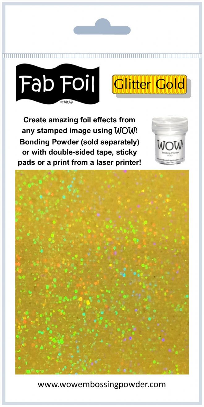 Glitter Gold - WOW - Fab Foil