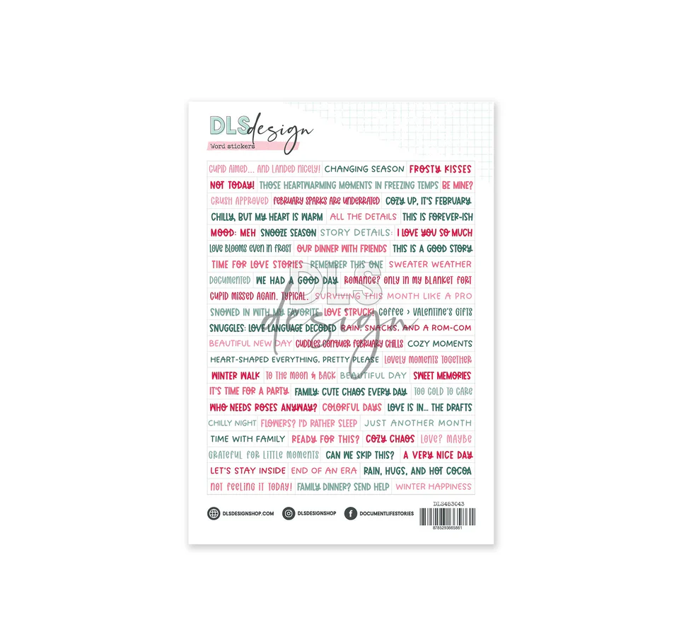 Word Stickers - On Cloud Nine