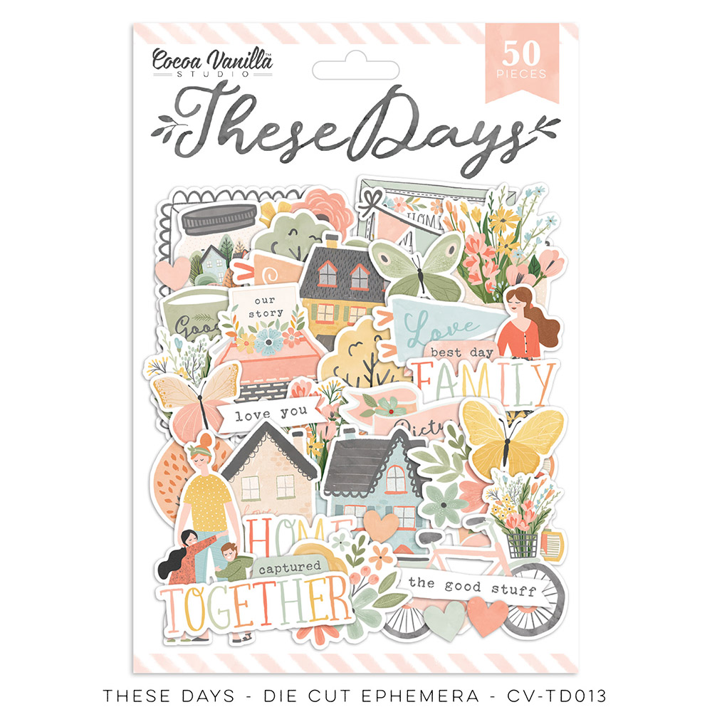 Die Cut Ephemera - These Days