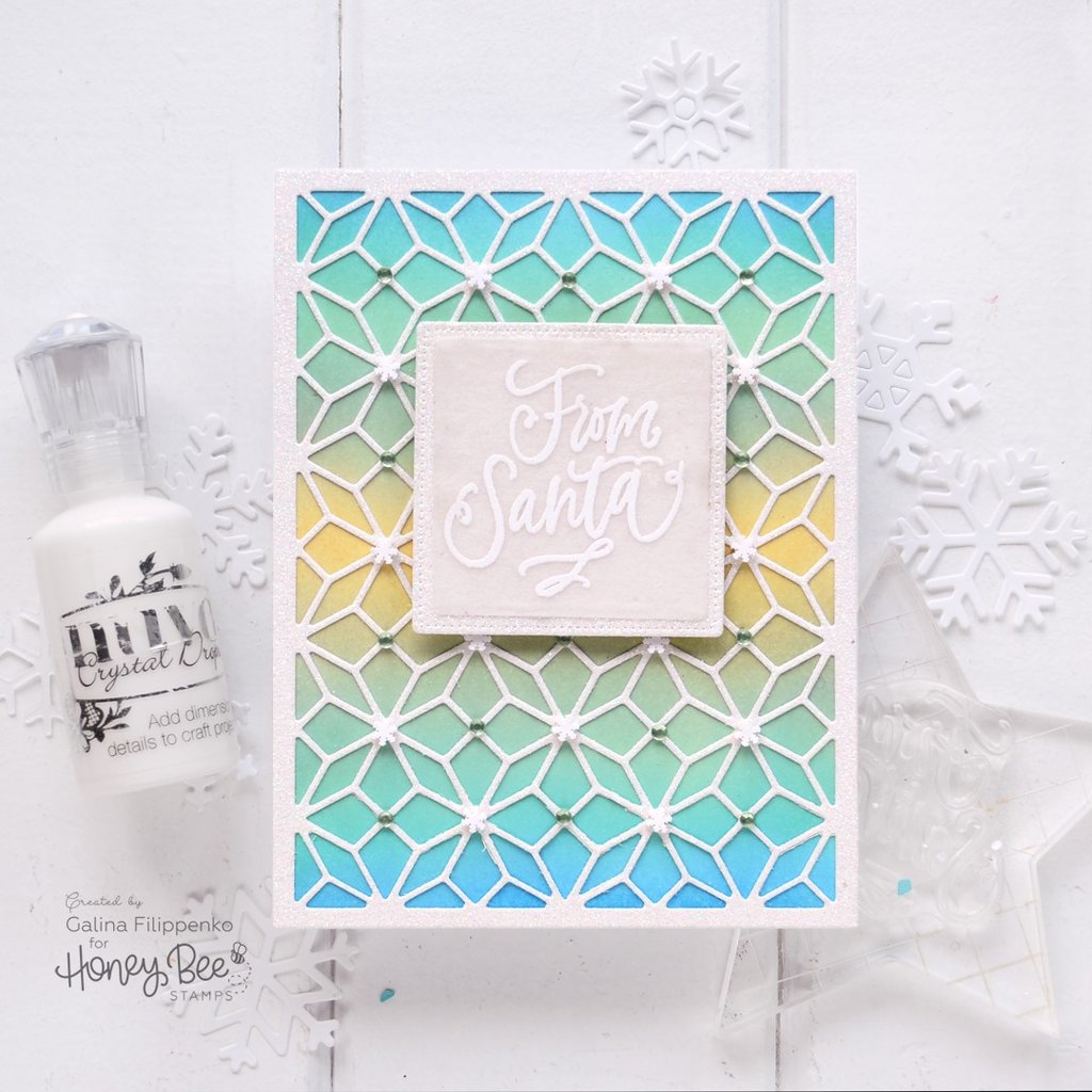 Winter Prism Cover Plate - Top - Honey Cuts