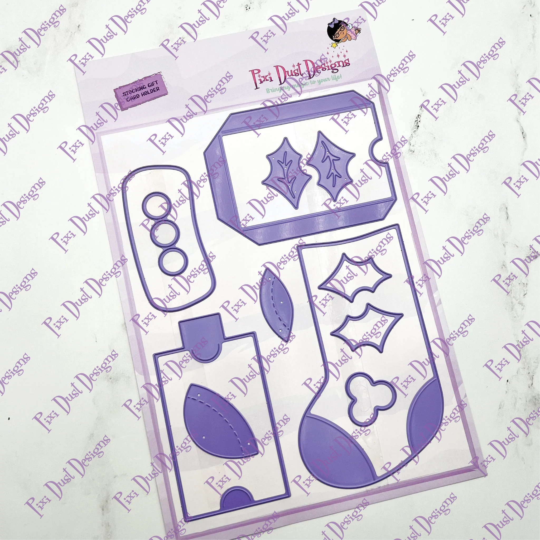 Stocking Gift Card Holder - Pixi Cuts