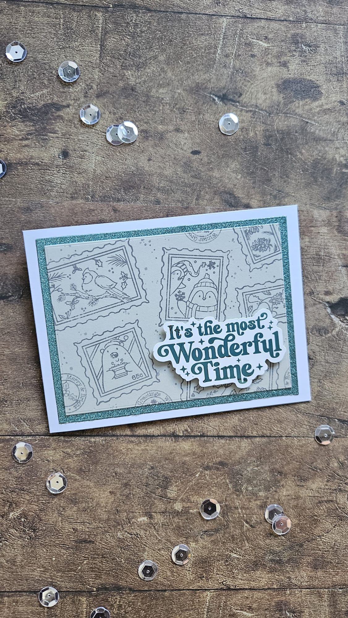 Winter Postage Stamps Winter Postage Stamps