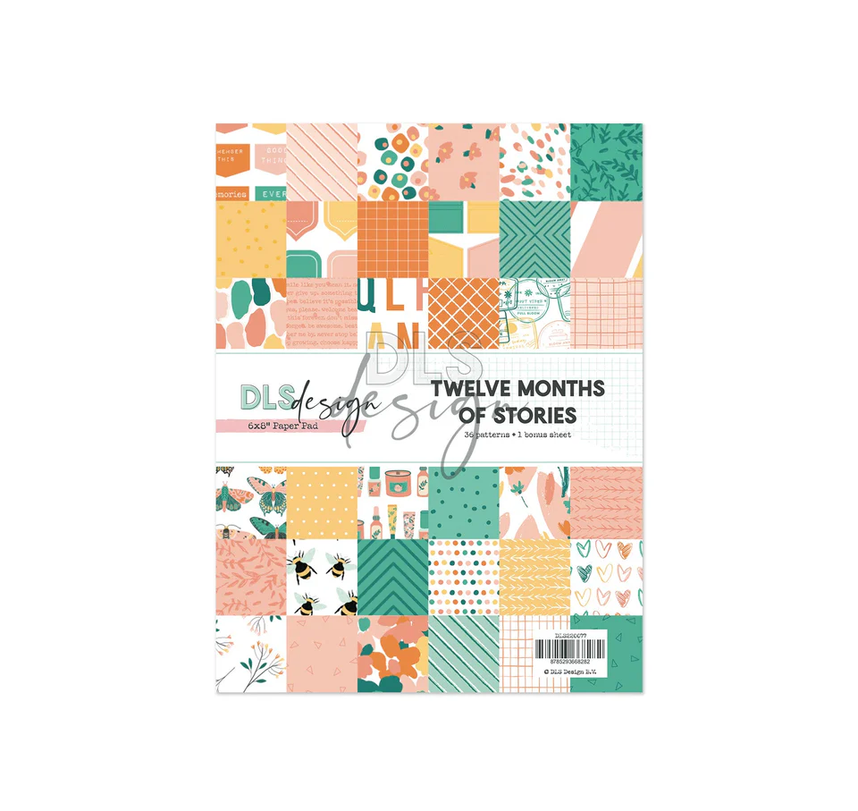 Paper Pad 6X8" - Twelve Months Of Stories Paper Pad 6X8" - Twelve Months Of Stories
