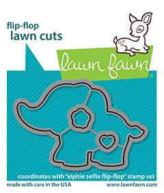 Elphie Selfie Flip-Flop - Lawn Cuts Elphie Selfie Flip-Flop - Lawn Cuts