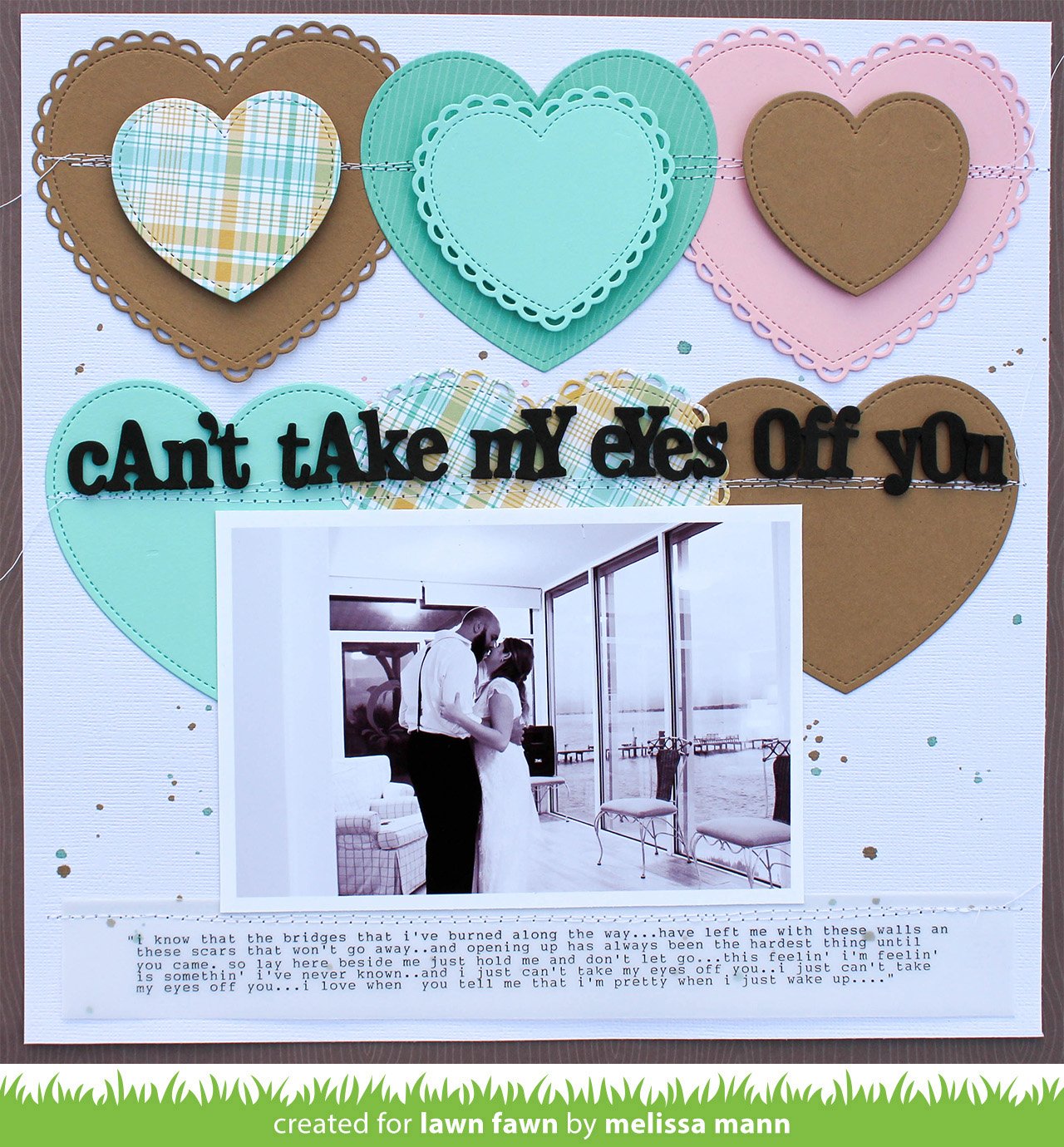 Lacy Heart Stackables - Lawn Cuts Lacy Heart Stackables - Lawn Cuts