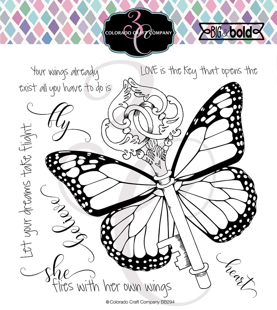 Butterfly Key - Big & Bold