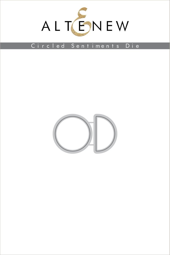 Circled Sentiments - Die Set