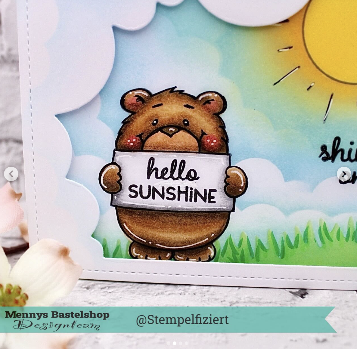 In the Clouds Mama Elephant