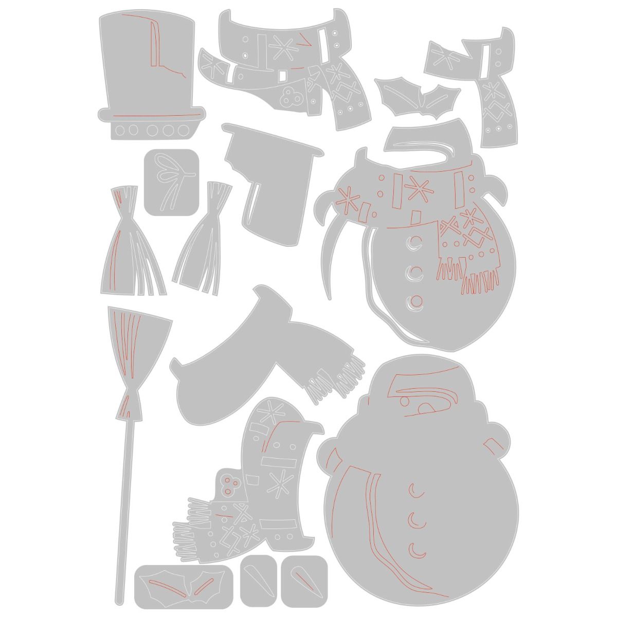 Winston - Colorize - Sizzix Thinlits Dies By Tim Holtz