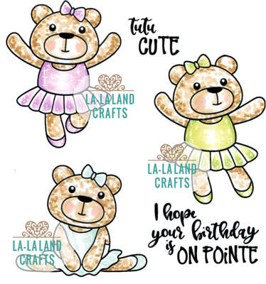 Tutu Cute - Rubber Stamp