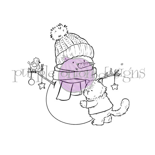 Tofu & The Snowman - Chilliezgraphy by Pei