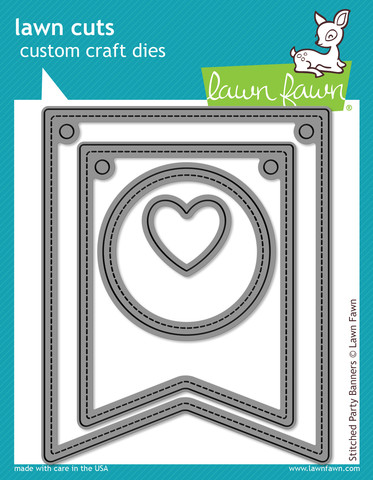 Stitched Party Banners - lawn cuts Stitched Party Banners - lawn cuts