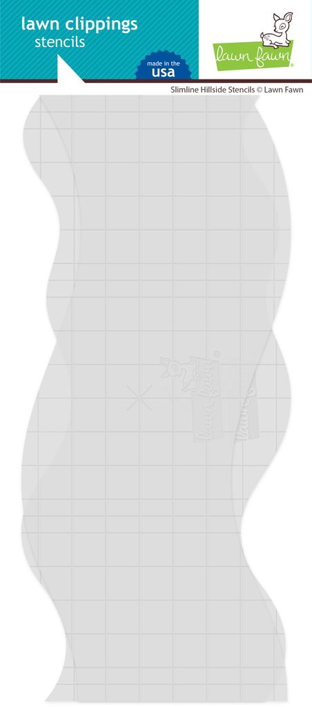 Slimline Hillside - Stencil Slimline Hillside - Stencil