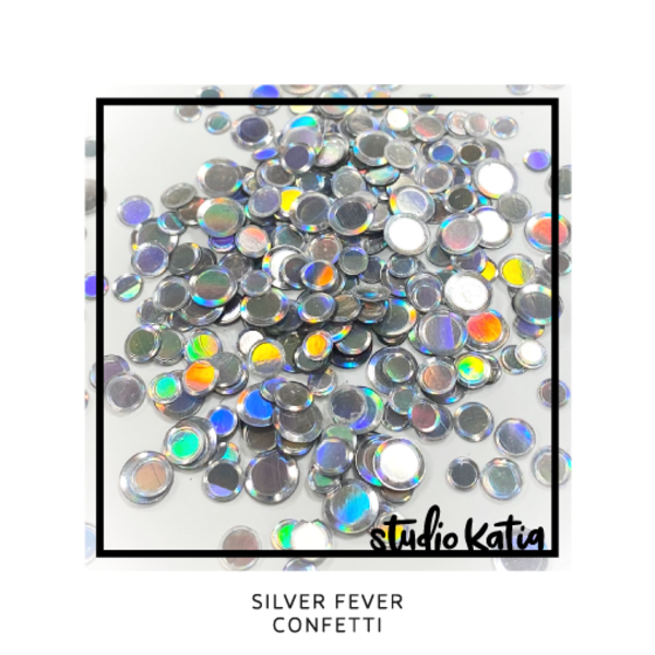 Silver Fever Confetti - Studio Katia