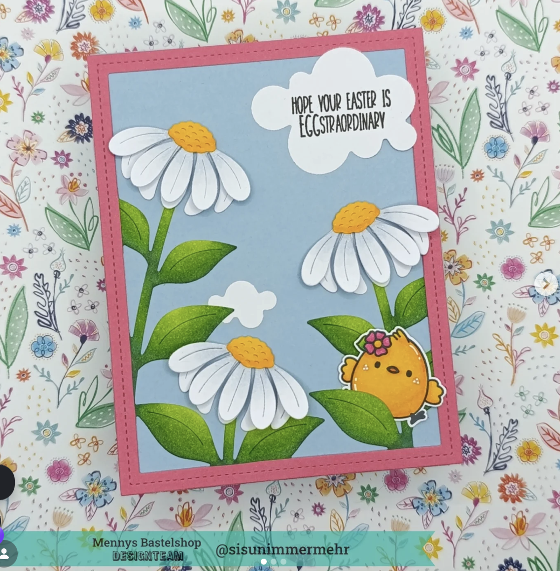 Big Blossom Backdrop: Portrait