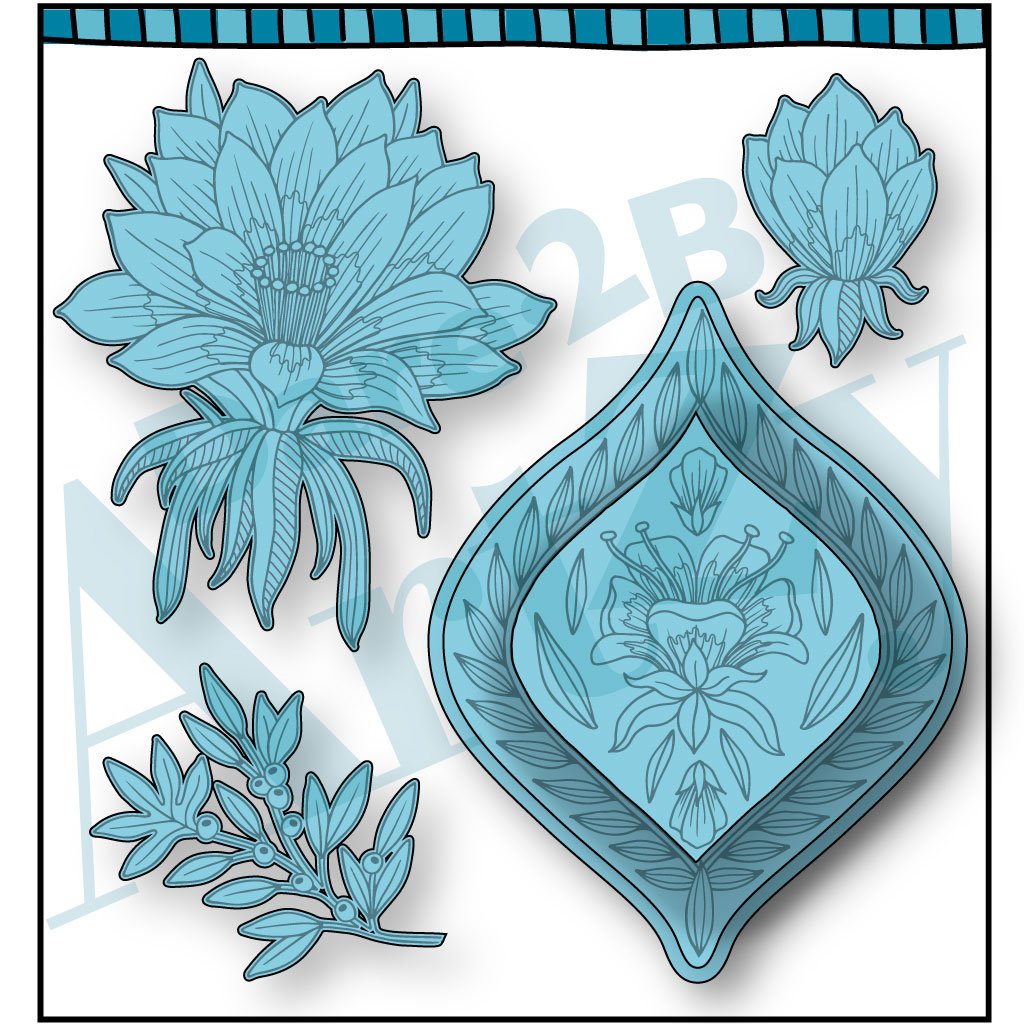 Lotus Blooming - Dies