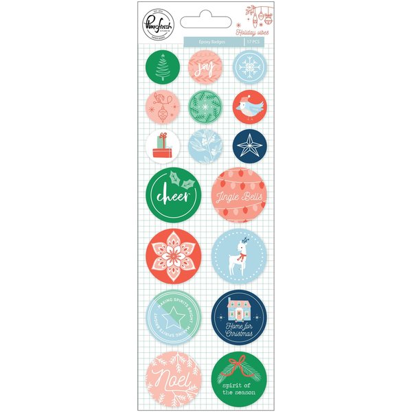 Epoxy Stickers - Holiday vibes
