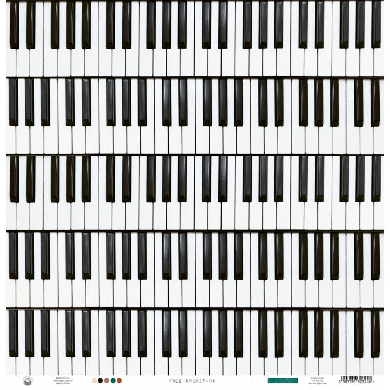 Paper 06 - 12"x12" - Free Spirit