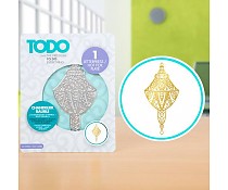 Chandelier Bauble - TODO Hot Foil Press Chandelier Bauble - TODO Hot Foil Press