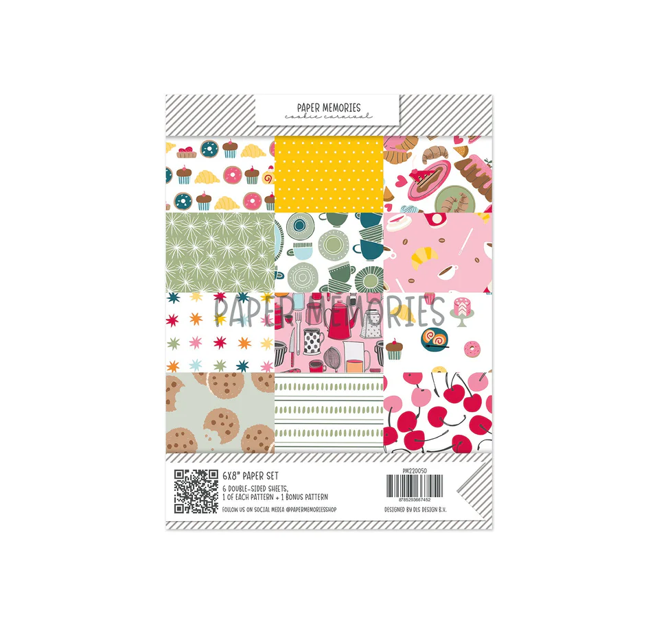 Cookie Carnival - Paper Pad 6X8“ - Spring Memories Cookie Carnival - Paper Pad 6X8“ - Spring Memories