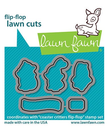 Coaster Critters Flip-Flop - Lawn Cuts Coaster Critters Flip-Flop - Lawn Cuts