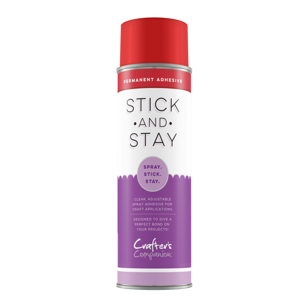 Stick & Stay Mounting Adhesive (Red Can) - Crafter's Companion
