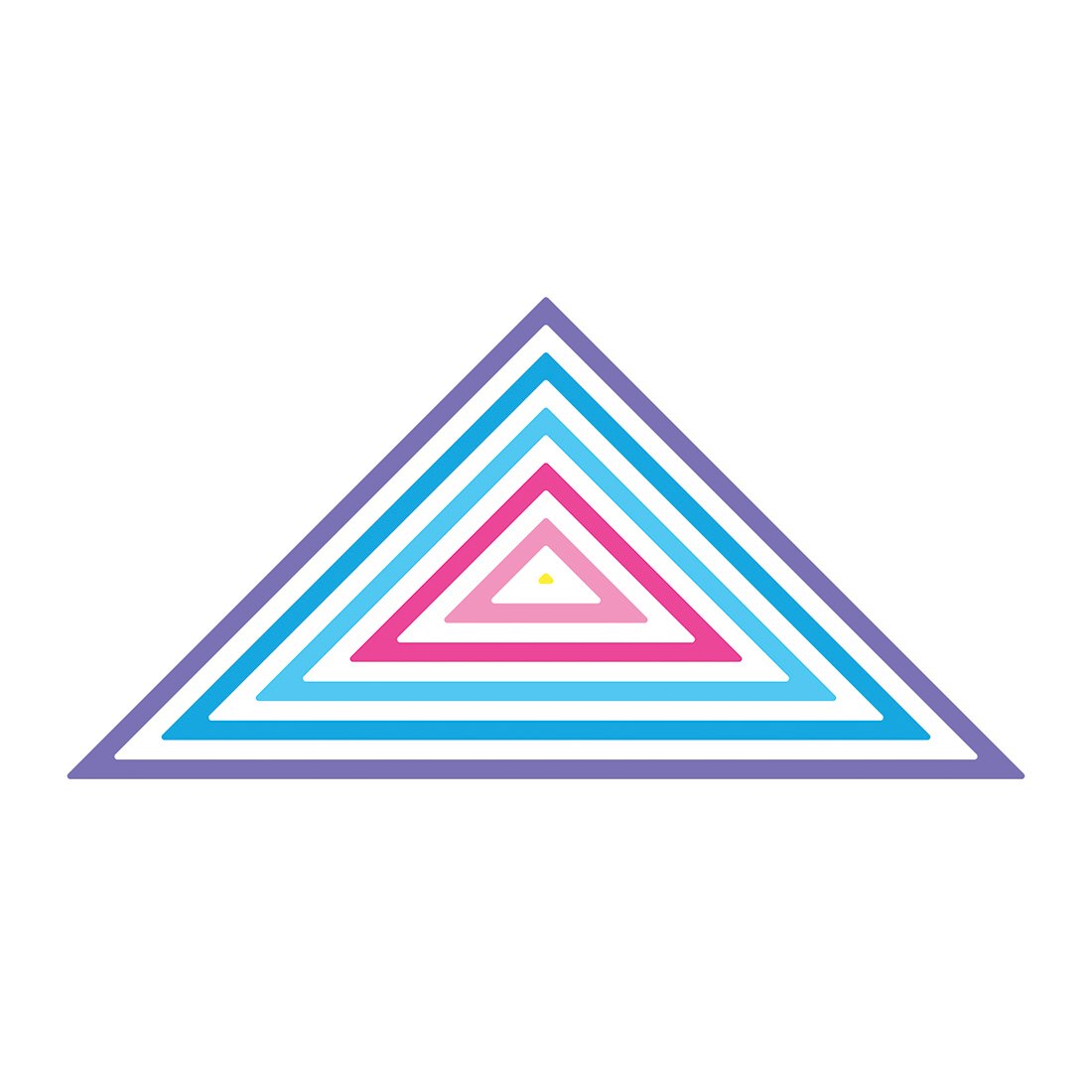 Quilt Triangle Thin Frames - Honey Cuts