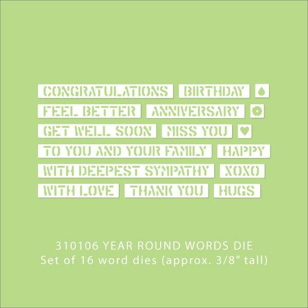 Year Round Words - Die