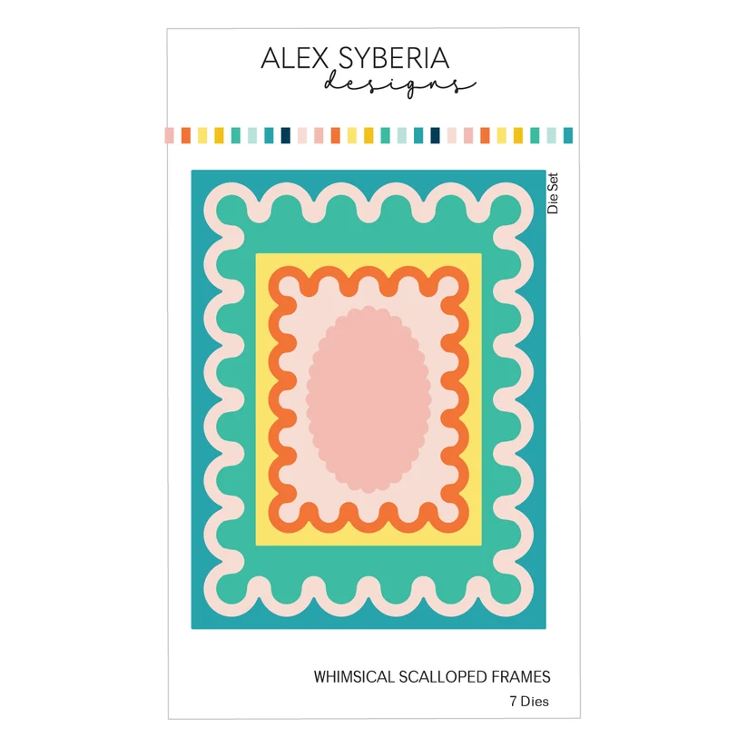 Whimsical Scalloped Frames - Die Whimsical Scalloped Frames - Die