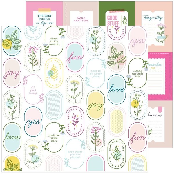 Be curious - Noteworthy - Pinkfresh Studio - 12"X12" Be curious - Noteworthy - Pinkfresh Studio - 12"X12"